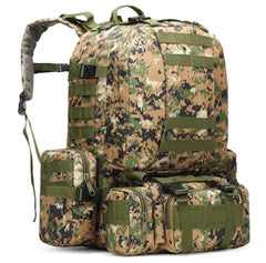 Camouflage Tactical Hiking Backpack for Outdoors