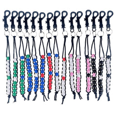 Kasteco 15 Pack Golf Bead Counter Golf Stroke Counter Golf Counter with Clip (15)