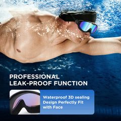 2-Pack Swimming Goggles Set