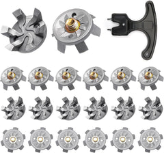 Sjdbeoqml Golf Spikes 20Pcs Golf Shoe Spikes ReplacementsReplacement for Most Golf Shoe spikesSuitable for Use on Lawns or Golf Courses(Built-in Golf Shoe Spike Auxiliary Tool)