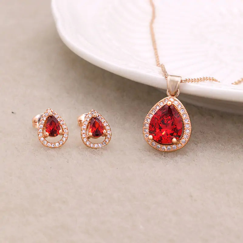 Zircon Jewelry Set