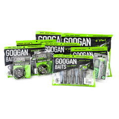 Googan Squad Lake Fishing Bundle - Bass Fishing Lures Soft Bait Fishing Gear and Accessories with Tackle Box - Perfect for Year-Round Fishing