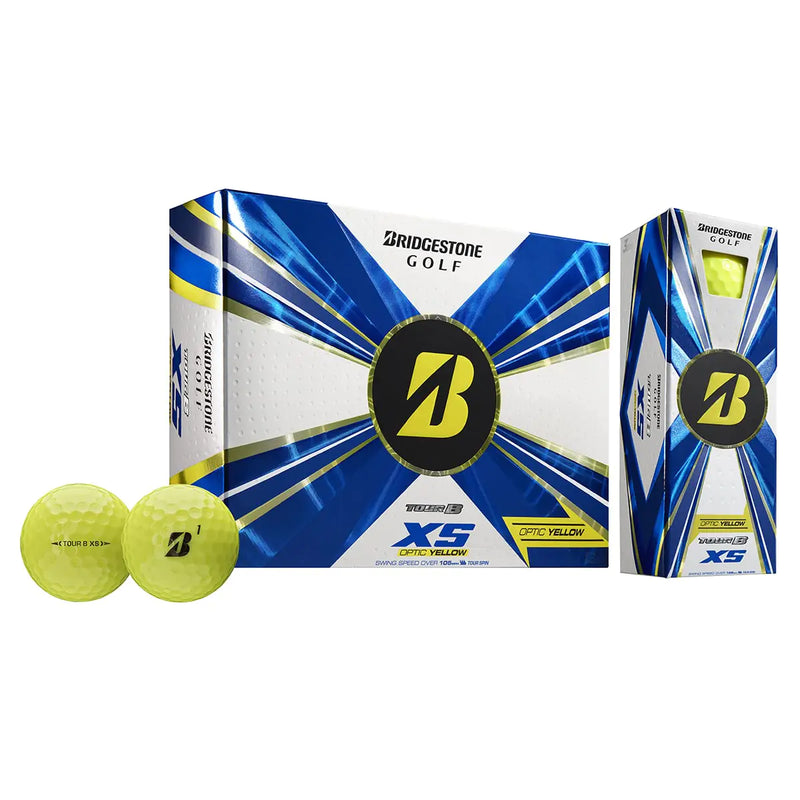 Bridgestone Golf 2022 Tour B XS Yellow Golf Balls