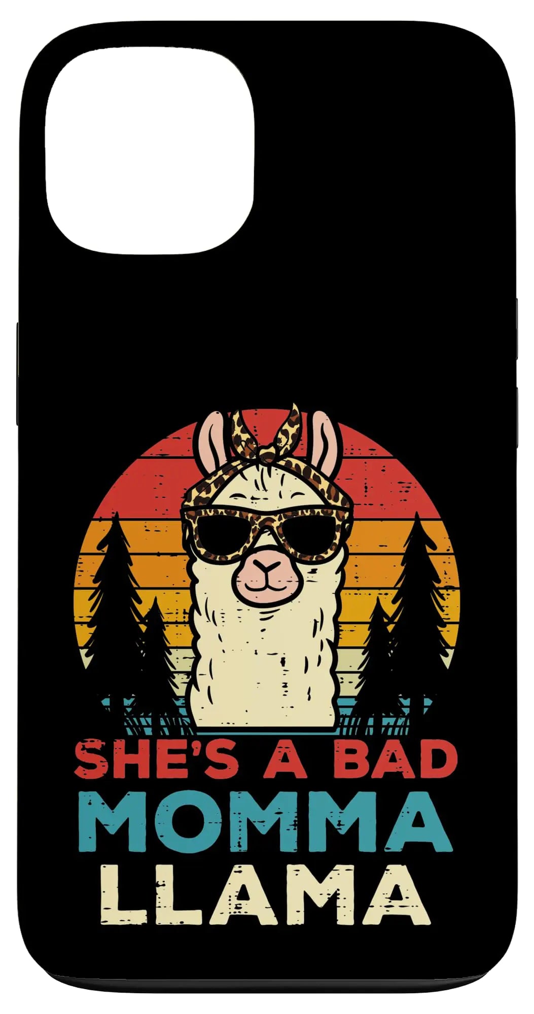 iPhone 13 Bad Momma Llama Retro Alpaca Mothers Day Mom Mama Women Case