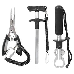 Bnineteenteam Fishing Pliers & Fish Lip & Fish Hook Remover Multifunction Combination Fishing Tool Kit Fishing Gifts for Men