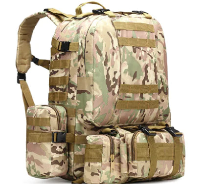 Camouflage Tactical Hiking Backpack for Outdoors