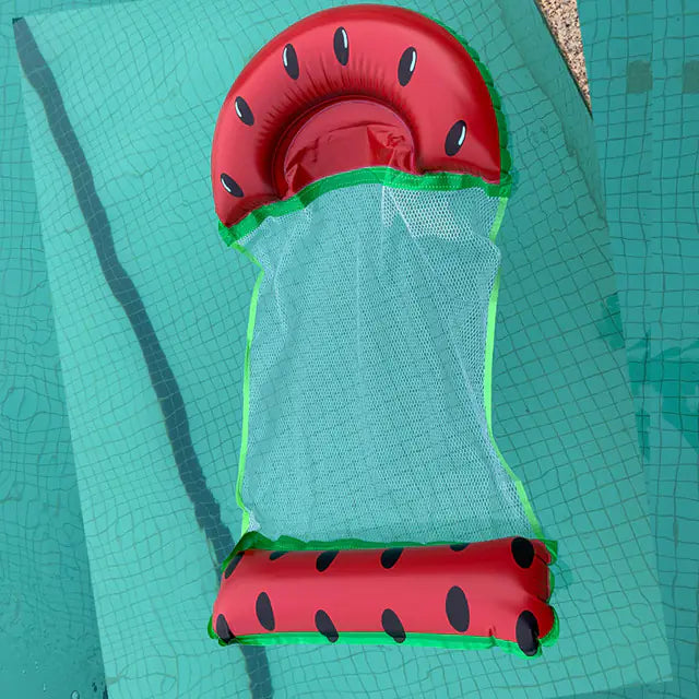 Inflatable Floating Hammock Lounger for Swimming Pools