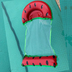 Inflatable Floating Hammock Lounger for Swimming Pools