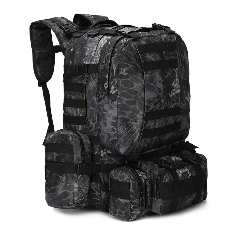 Camouflage Tactical Hiking Backpack for Outdoors