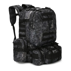Camouflage Tactical Hiking Backpack for Outdoors
