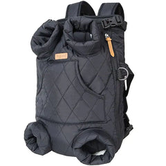 Winter Thickened Portable Pet Chest Backpack
