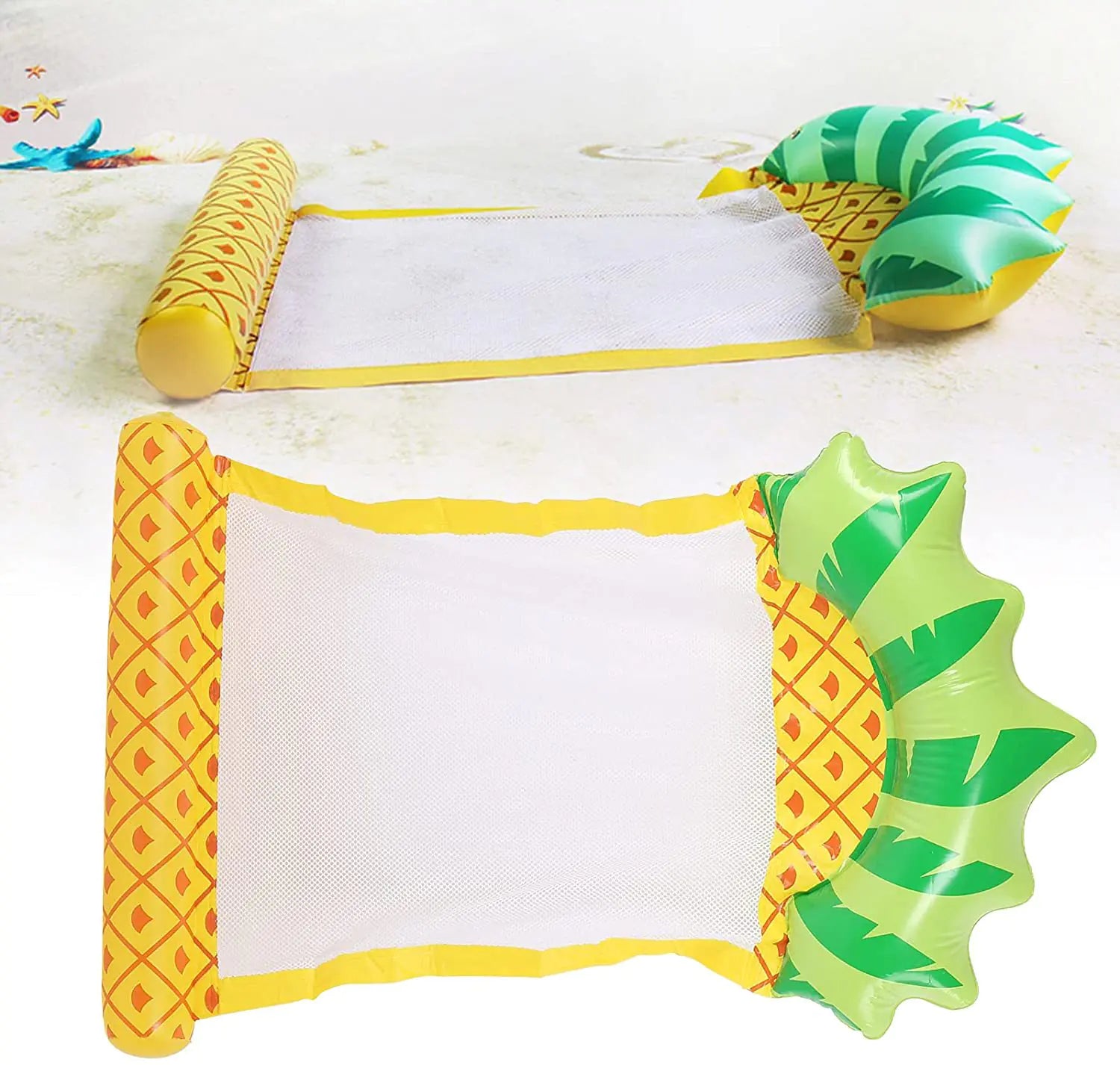 Inflatable Floating Hammock Lounger for Swimming Pools