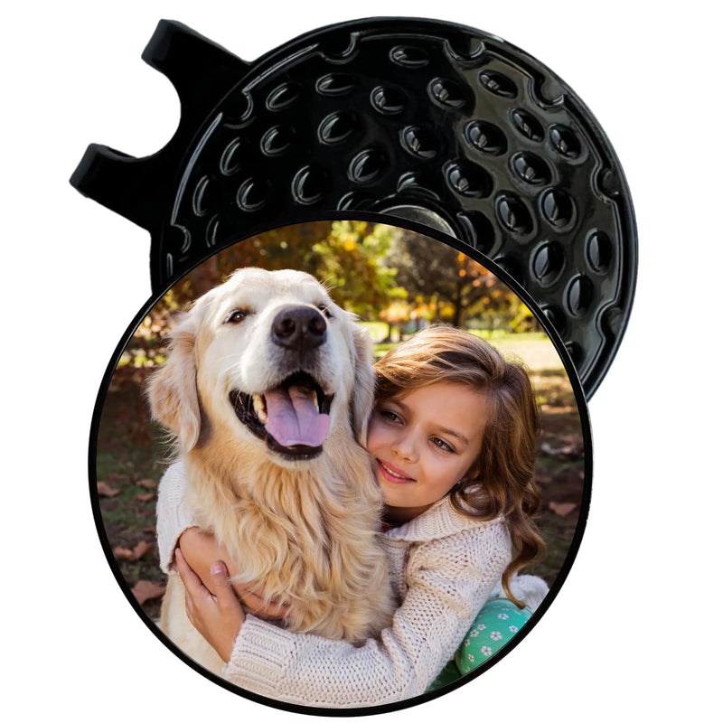 Personalized Golf Ball Marker Hat Clip - Golf Marker Magnetic Hat Clips - Golf Accessories for Men - Golf Gifts for Women - Magnet Golf Ball Marker Tool