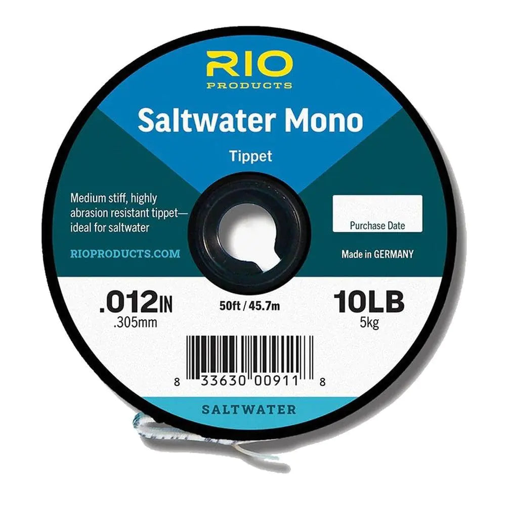 Rio Fly Fishing Tippet Saltwater Mono 20Lb Fishing Tackle Clear