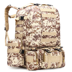 Camouflage Tactical Hiking Backpack for Outdoors