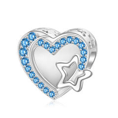 DALARAN Star Charms Fit for Pandora Charms Bracelets Valentines Day Mothers Day present for Women