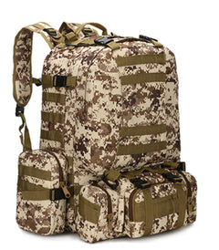 Camouflage Tactical Hiking Backpack for Outdoors