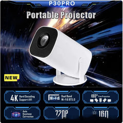 4K WiFi HD Mini Bluetooth Projector