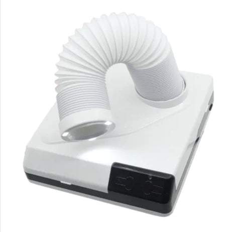 Single-fan nail dust machine