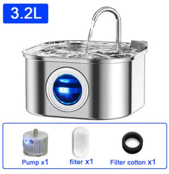 Stainless Steel Pet Fountain