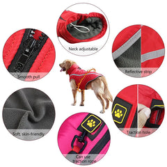 windproof pet jacket