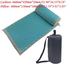 Acupressure Spike Massage Yoga Mat with Pillow