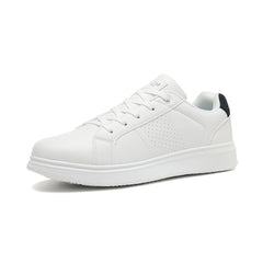 ANALEAF Mens Casual Shoes Dress Sneakers Classic Lightweight Fashion Shoes White
