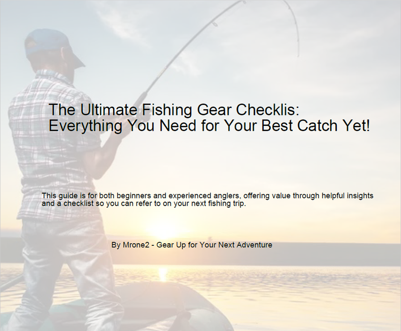 Free - The Ultimate Fishing Gear Checklist PDF