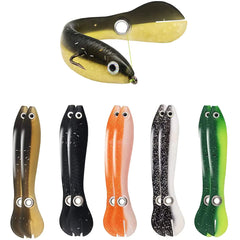 Soft Bionic Fishing Lures Bionic Fishing Lure for Saltwater & Freshwater Creative Realistic Finshing Lure Fishing Accessory Bionic Swimming Lure Suitable for Fishing Lovers Outdoor (10 Pcs)