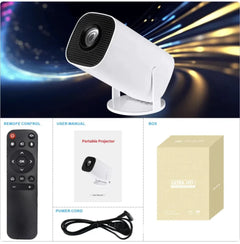 4K WiFi HD Mini Bluetooth Projector