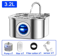 Stainless Steel Pet Fountain