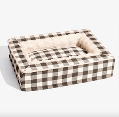 Classic Plaid Pet Bed