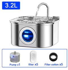 Stainless Steel Pet Fountain