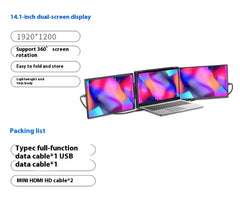 Dual-Screen Portable Monitor