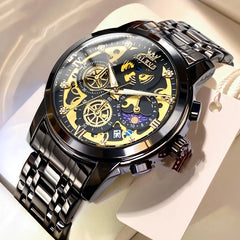 Fashion Single Calendar Quartz Watch