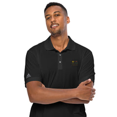 adidas performance polo shirt (Challenge Accepted Logo)