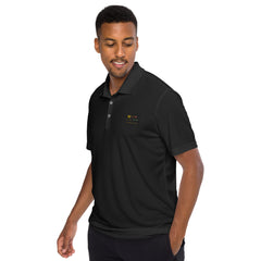 adidas performance polo shirt (Challenge Accepted Logo)