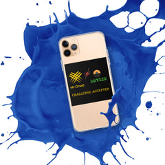 iPhone Case (challenge accepted logo)