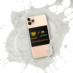 iPhone Case (challenge accepted logo)