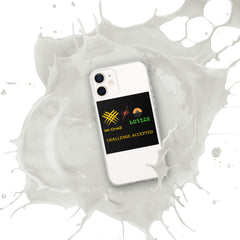 iPhone Case (challenge accepted logo)