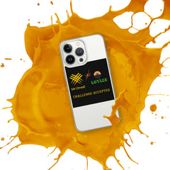 iPhone Case (challenge accepted logo)