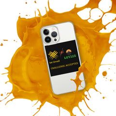 iPhone Case (challenge accepted logo)