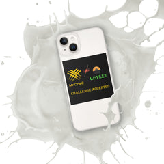 iPhone Case (challenge accepted logo)