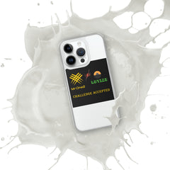 iPhone Case (challenge accepted logo)