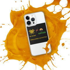 iPhone Case (challenge accepted logo)