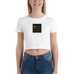 Women’s Crop Tee (challenge Accepted logo)